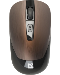 Купить Беспроводная мышь Defender Wave MM-995 коричневый  в E-mobi
