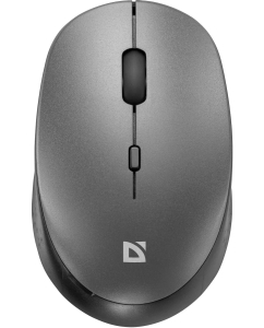 Купить Мышь Defender Auris MB-027, оптическая, беспроводная, USB, серый 52029 в E-mobi