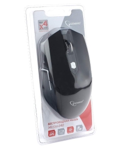 Купить Беспроводная мышь Gembird MUSW-240 Black  в E-mobi