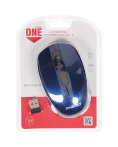 Купить Беспроводная мышь SmartBuy ONE 332AG Blue (SBM-332AG-B) в E-mobi