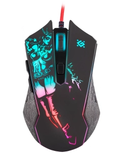 Купить Проводная игровая мышь DEFENDER Sin-Sister GM-933 черный в E-mobi