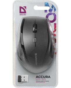 Купить Беспроводная мышь Defender Accura MM-365 Black  в E-mobi