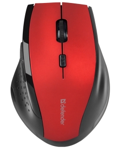 Купить Беспроводная мышь Defender Accura MM-365 Red/Black в E-mobi