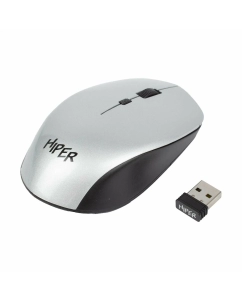 Купить Беспроводная мышь HIPER HOMW-092 серебристый (HOMW-092)  в E-mobi