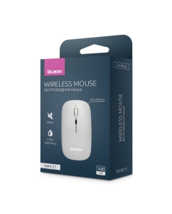 Купить Беспроводная мышь Olmio WM-21 Olmio белый  в E-mobi