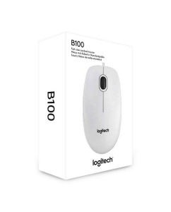Купить Мышь Logitech B100 White (910-003360)  в E-mobi