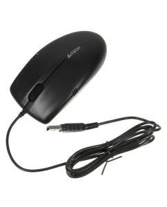 Купить Проводная мышь A4Tech OP-530NUS черный (OP-530NUS)  в E-mobi