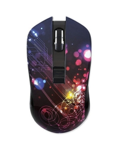 Купить Беспроводная мышь QUMO Office Fractal M25 Black в E-mobi