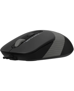 Купить Мышь A4TECH Fstyler FM10T, оптическая, проводная, USB, серый и черный fm10t grey  в E-mobi