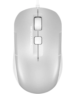 Купить Проводная мышь A4Tech FM26S белый, серебристый в E-mobi
