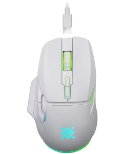 Купить Мышь Defender Stix GM-009, игровая, оптическая, беспроводная, USB, белый 52009  в E-mobi