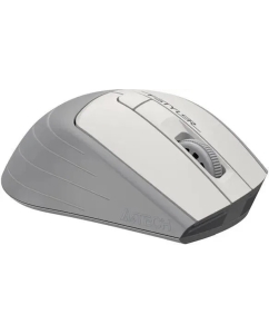Купить Мышь A4TECH Fstyler FG30S, оптическая, беспроводная, USB, белый и серый fg30s white  в E-mobi