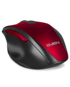 Купить Беспроводная мышь Sven RX-525SW silent красный (SV-021856)  в E-mobi