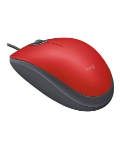 Купить Мышь Logitech M110 Silent Red/Black (910-005489) в E-mobi