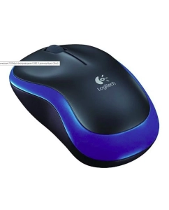 Купить Беспроводная мышь Logitech M186 синий, черный (910-004132)  в E-mobi