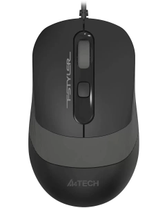 Купить Мышь A4TECH Fstyler FM10ST, оптическая, проводная, USB, серый и черный fm10st grey в E-mobi