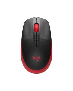 Купить Беспроводная мышь Logitech M190 черно-красный (910-005926) в E-mobi