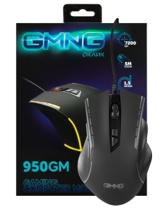 Купить Игровая мышь OKLICK GMNG 950GM Black  в E-mobi