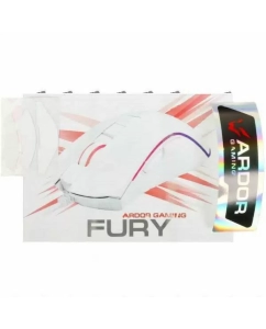 Купить Проводная игровая мышь Ardor Gaming Fury белый (ARD-FURY3327-WT)  в E-mobi