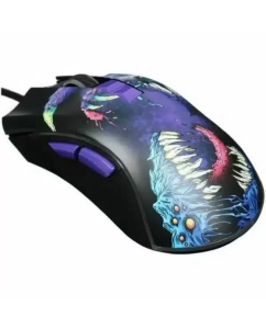 Купить Проводная игровая мышь Ardor Gaming Fury Beast черный, фиолетовый (ARD-FURY3327-BEAST-PU)  в E-mobi