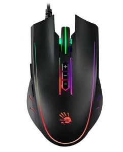 Купить Проводная игровая мышь A4Tech Bloody Q81 черный в E-mobi