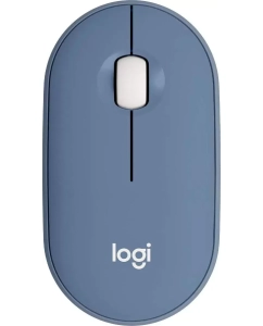 Купить Беспроводная мышь Logitech Pebble M350 Blue (910-006655) в E-mobi