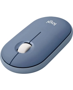Купить Беспроводная мышь Logitech Pebble M350 Blue (910-006655)  в E-mobi