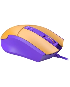 Купить Проводная игровая мышь A4Tech Bloody L65 Max желтый (L65 MAX/ROYAL VIOLET)  в E-mobi