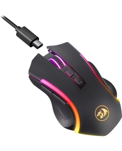 Купить Беспроводная игровая мышь Redragon Griffin wireless черный в E-mobi