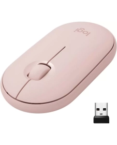 Купить Беспроводная мышь Logitech Pebble M350 Pink (910-005717) в E-mobi
