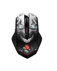 Купить Беспроводная игровая мышь A4Tech Bloody R80 Plus Skull Black в E-mobi