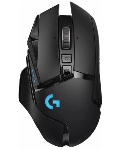 Купить Беспроводная игровая мышь Logitech G502 Lightspeed черный (910-005571) в E-mobi