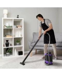 Купить Пылесос Kitfort КТ-5213 черный; фиолетовый  в E-mobi