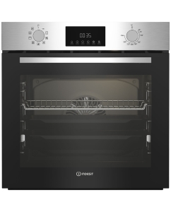 Купить Встраиваемый электрический духовой шкаф Indesit IFE 3841 JC IX серебристый в E-mobi