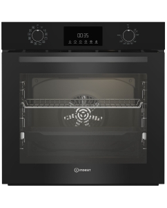 Купить Встраиваемый электрический духовой шкаф Indesit IBFTE 3841 J BL черный в E-mobi