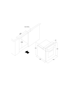 Купить Встраиваемый электрический духовой шкаф Oasis D-MSW (A)  в E-mobi