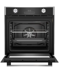 Купить Встраиваемый электрический духовой шкаф HotPoint FE9 824 H IX черный, серый  в E-mobi