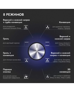 Купить Встраиваемый электрический духовой шкаф DELVENTO V6EC68011 белый  в E-mobi