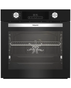 Купить Встраиваемый электрический духовой шкаф HotPoint FE8 821 H BL черный в E-mobi