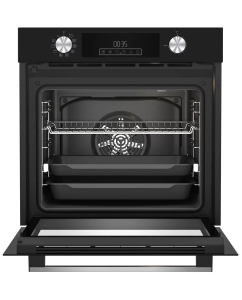 Купить Встраиваемый электрический духовой шкаф HotPoint FE8 821 H BL черный  в E-mobi