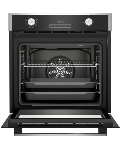 Купить Встраиваемый электрический духовой шкаф HotPoint FE9 834 JH IX серебристый, черный  в E-mobi
