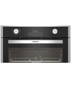 Купить Встраиваемый электрический духовой шкаф HotPoint FE9 834 JH IX серебристый, черный  в E-mobi