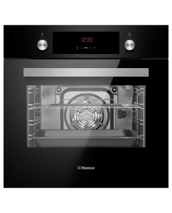 Купить Встраиваемый электрический духовой шкаф Hansa BOES68411 Black  в E-mobi