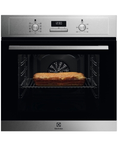 Купить Встраиваемый электрический духовой шкаф Electrolux EOD3H40BX серебристый в E-mobi
