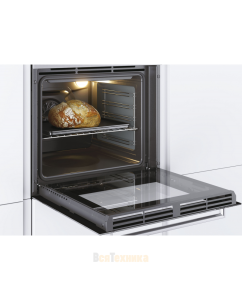 Купить Встраиваемый электрический духовой шкаф Haier HOD-P12CTBX серый, черный  в E-mobi