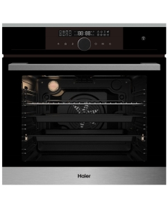 Купить Встраиваемый электрический духовой шкаф Haier HOX-FP5RABX черный, серебристый в E-mobi