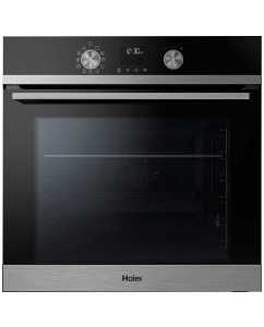 Купить Встраиваемый электрический духовой шкаф Haier HOQ-K4AAN3BX серебристый, черный в E-mobi