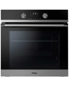 Купить Встраиваемый электрический духовой шкаф Haier HOQ-K5AAN3BX серебристый, черный в E-mobi