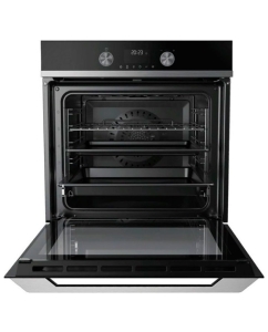 Купить Встраиваемый электрический духовой шкаф Haier HOQ-K5AAN3BX серебристый, черный  в E-mobi