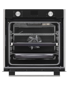 Купить Встраиваемый электрический духовой шкаф Krona QUENDEL 60 BL/S черный  в E-mobi